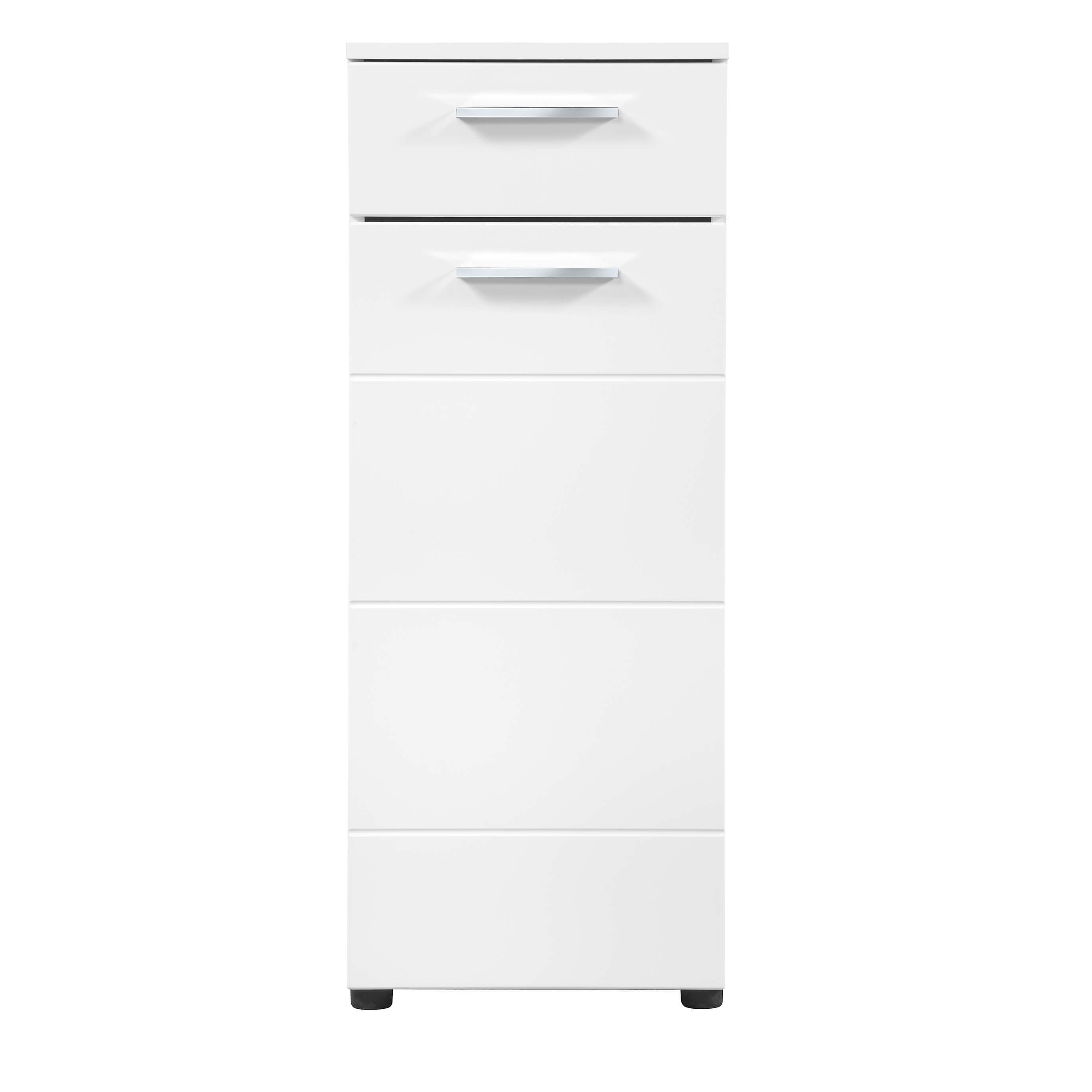 Armoire de salle de bains blanche, meuble de rangement pour salle de bains, petit meuble