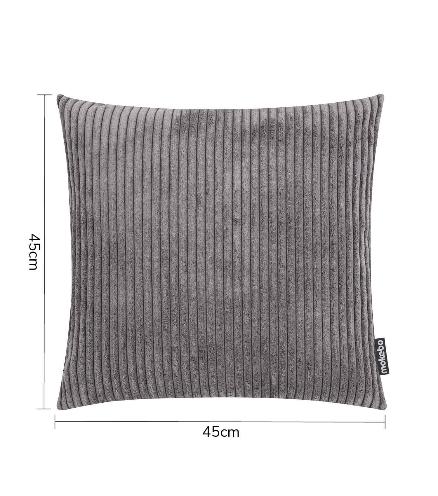 Coussin en velours côtelé pour canapé, coussin de décoration 