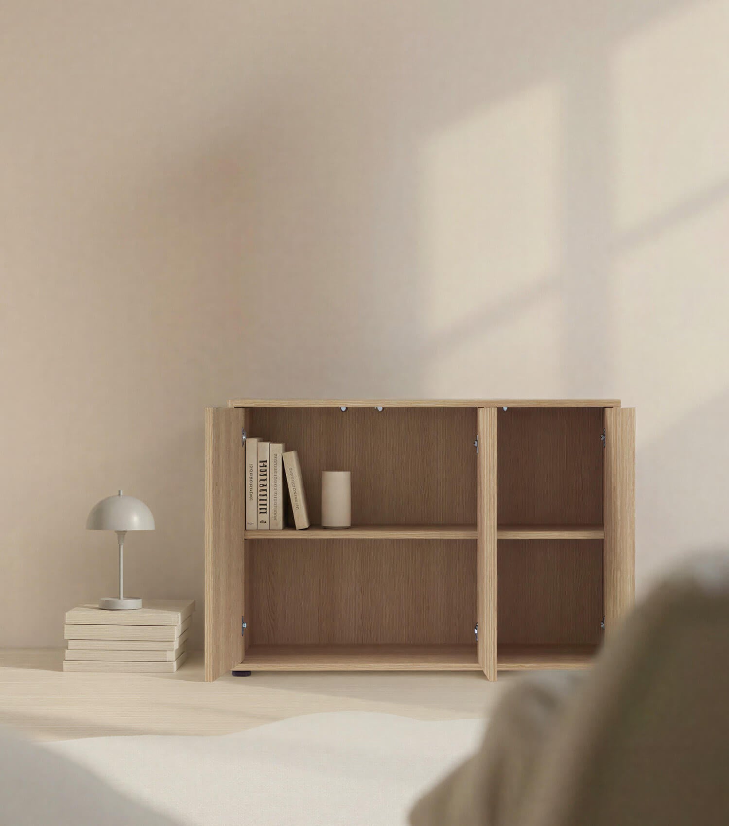 Commode meuble de rangement buffet bas pour salon cuisine chambre