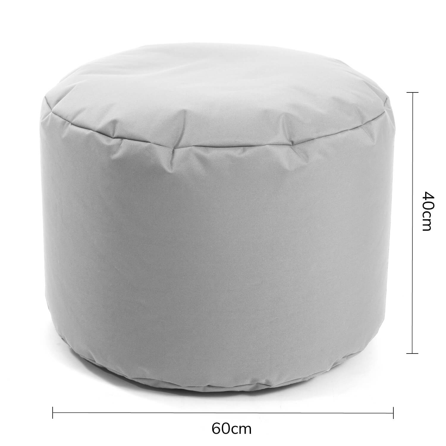Pouf d'extérieur repose-pieds assise coussin sol 'Der Ruhepouf' repose-pieds rond