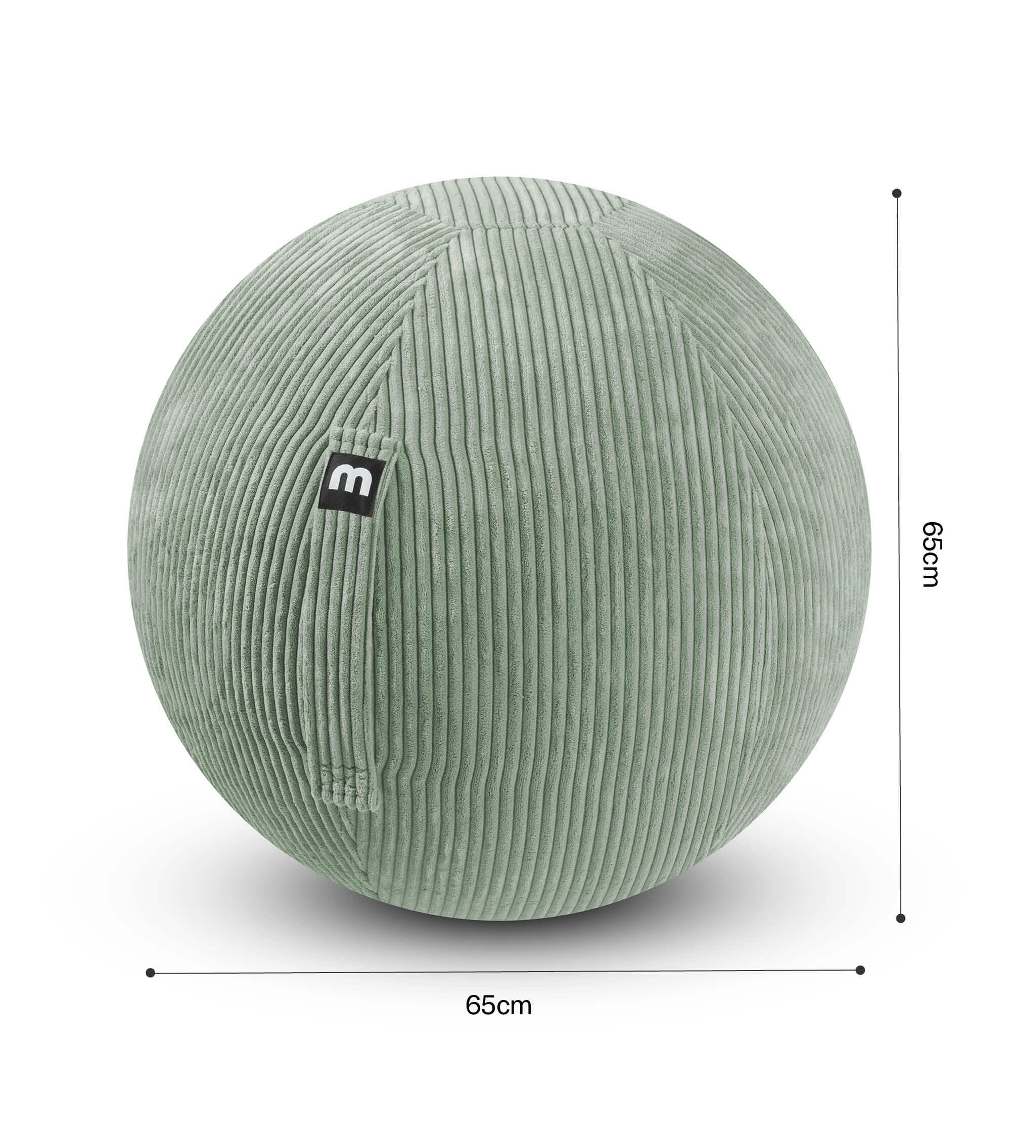 Ballon de siège en tissu ergonomique pour le bureau, ballon de gymnastique, chaise de bureau active