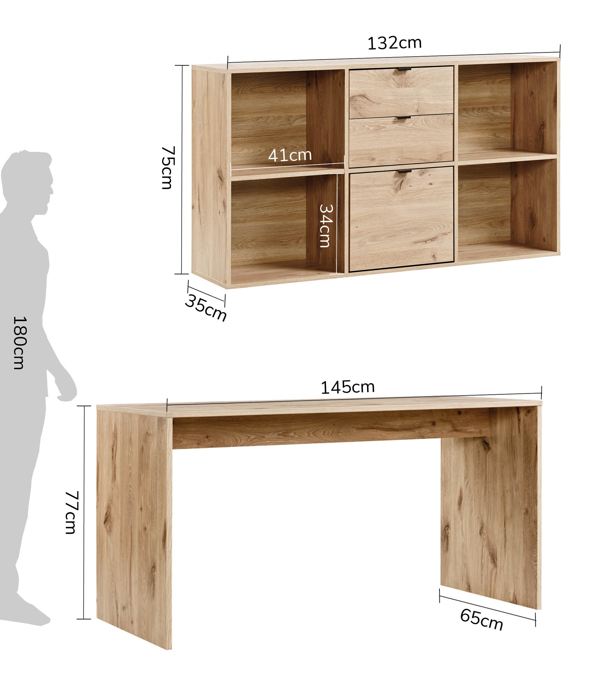 Bureau d'angle, bureau informatique, bureau pour enfant, table PC