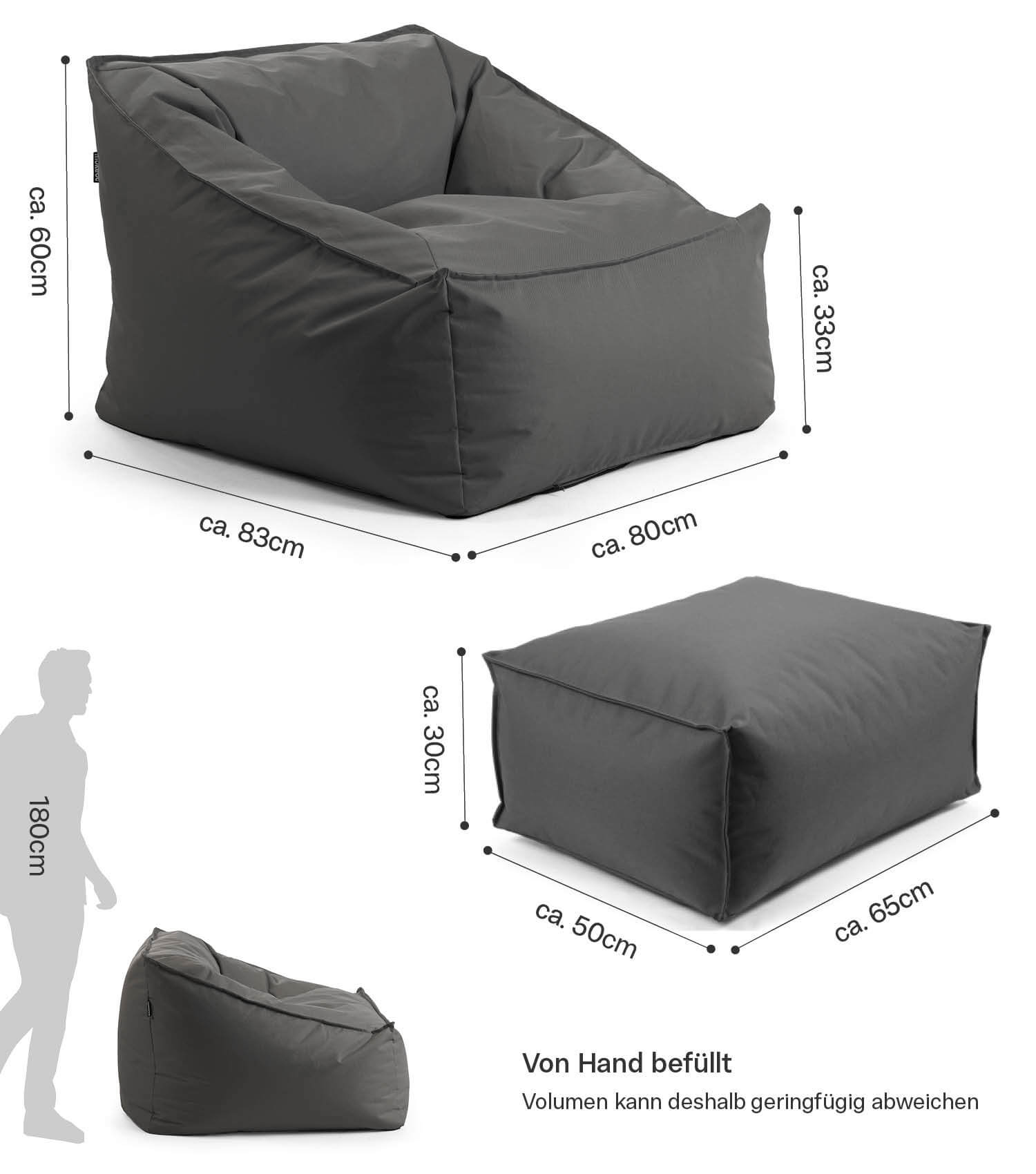Pouf de jardin 'Der Sunnyboy'