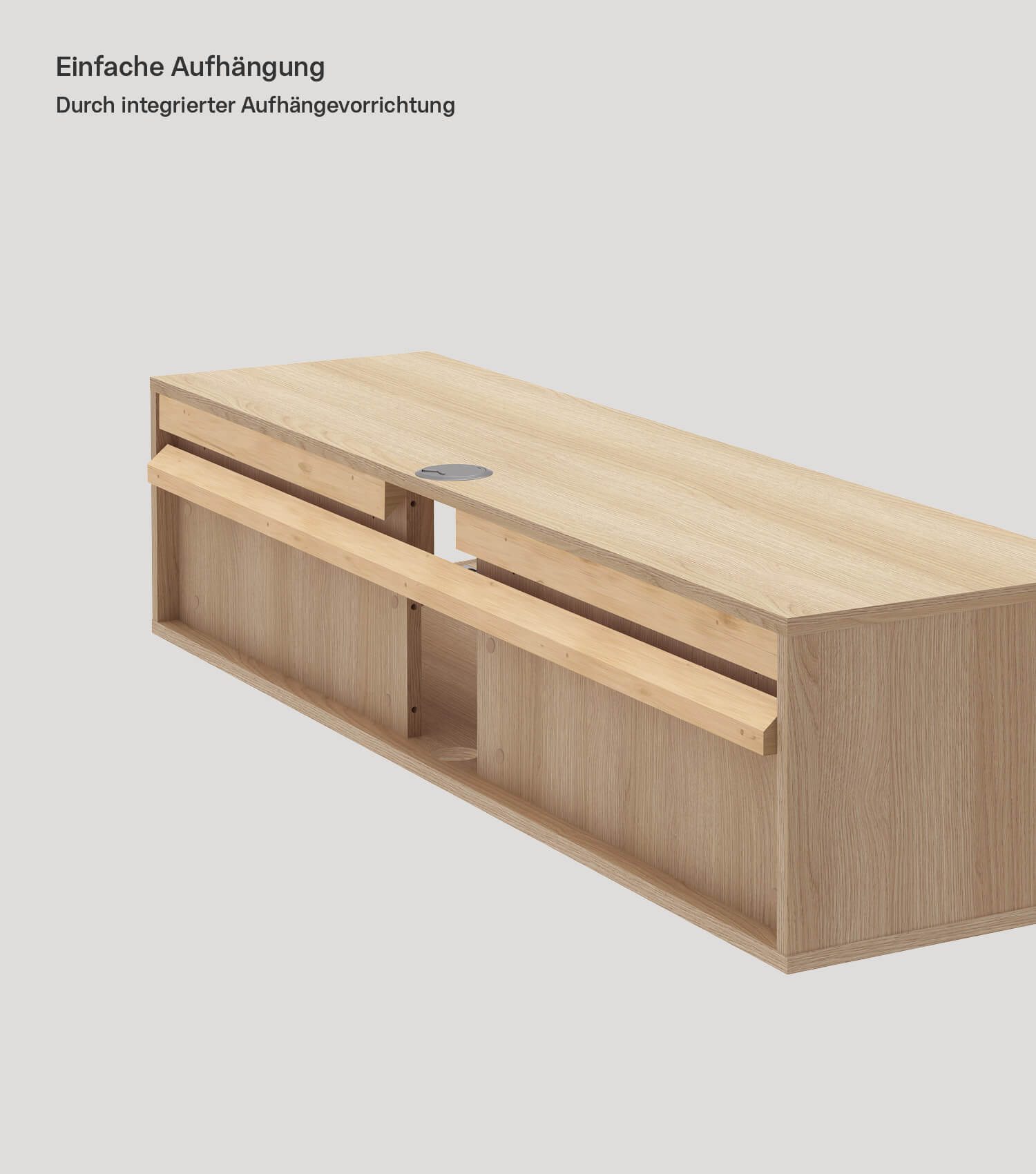 Meuble TV bas acajou, buffet salon, meuble rangement wohnzimmer, commode TV