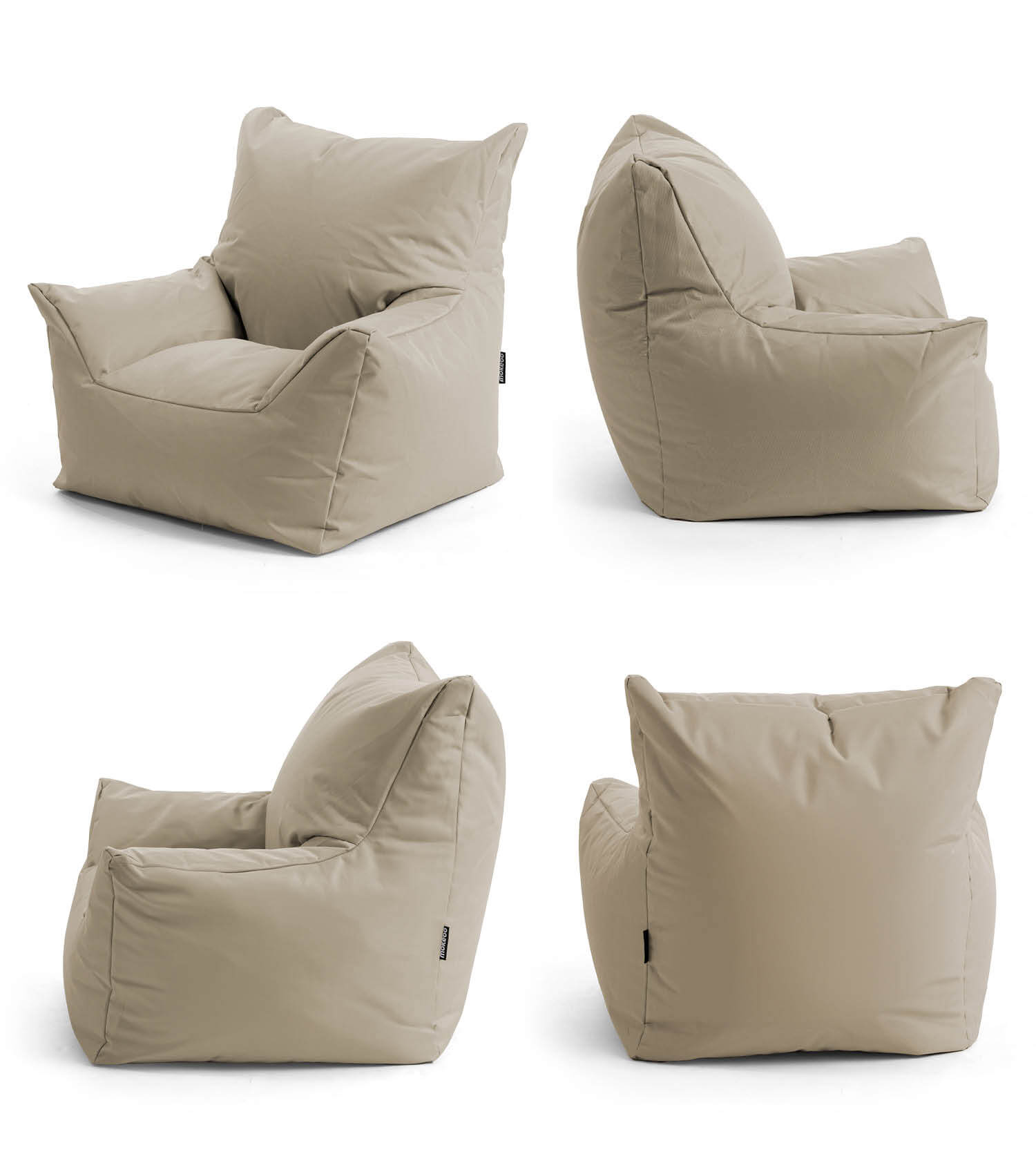 Pouf enfant en velours côtelé, fauteuil enfant, coussin de sol, pouf enfant intérieur ou extérieur